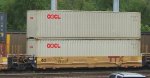 DTTX 760891E with two OOCL containers